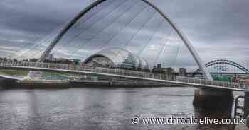 Emergency services on Millennium Bridge after reports of person in distress