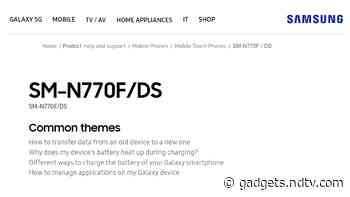 Samsung Galaxy Note 10 Lite Support Page Goes Live on Official Website, Also Gets US FCC Certification