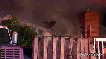 Multiple people hospitalized after house fire in central Fresno