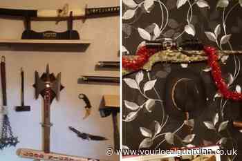 Police seize armoury of samurai swords and other weapons in Sutton raid