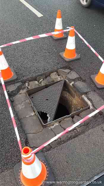 This is what's been causing traffic chaos on the M56