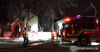 Fire breaks out at another vacant home in central Edmonton