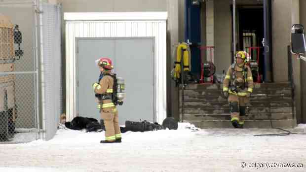 Curtain goes up in flames at Central Memorial High School