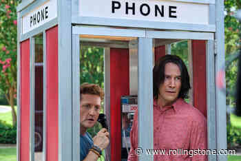 Keanu Reeves, Alex Winter Return to Trusty Phone Booth in First ‘Bill & Ted 3’ Photos