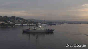 Russian spy ship spotted 'operating in an unsafe manner' off southeastern US: Coast Guard