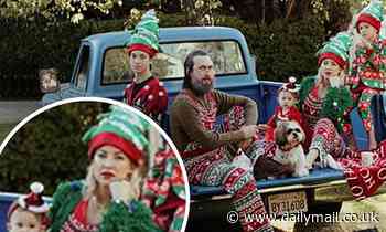 Kate Hudson takes the holidays 'MERRY seriously'  in her family's festive Christmas photo
