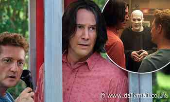 Keanu Reeves and Alex Winter seen in FIRST LOOK at images from Bill & Ted Face the Music