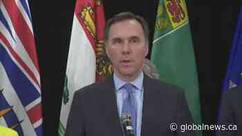 Morneau says they will consider calls by provinces to change health transfers