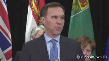 Morneau, other ministers not looking yet at ad hoc payments for agriculture industry