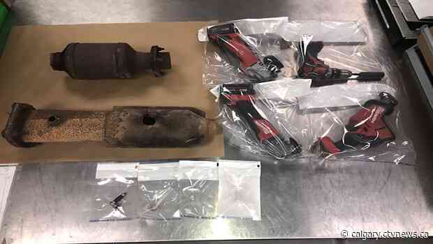 Quick response from Okotoks RCMP stops suspected catalytic converter thieves in their tracks