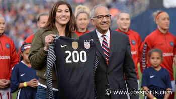 Hope Solo announces she is pregnant with twins following miscarriage last year
