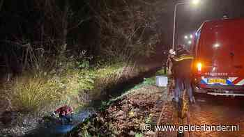 Gestolen kluis gedumpt in Arnhemse sloot; politie pakt één verdachte op