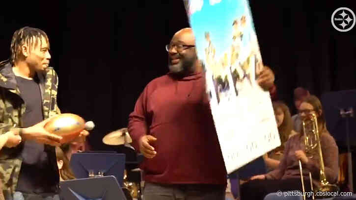 Pittsburgh Steeler Joe Haden Surprises Local High School Football Coach With Super Bowl Tickets