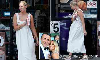 Phoebe Burgess puts on a brave face ahead of estranged husband Sam's court date