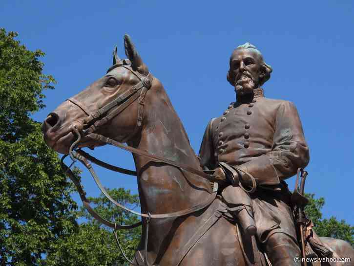 Removed statues of Forrest, Davis given to Confederate group