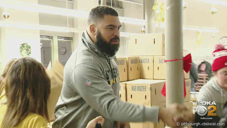 Cameron Heyward And Pittsburgh Steelers Teammates Give Back To 200 Families At Greater Pittsburgh Community Food Bank