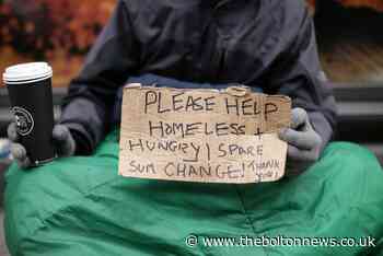 Rough sleeping has nearly halved in Bolton in the last year