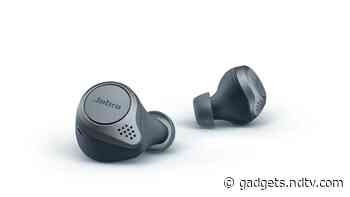 Jabra Elite 75t Truly Wireless Earbuds With Up to 28 Hours of Battery Life Launched in India