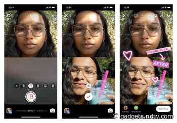 Instagram Now Lets Upload Multiple Photos in a Single Story With New 'Layout' Feature