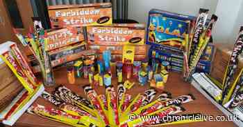 Festive firework warning after 'old and potentially dangerous' explosives found at Blyth shop