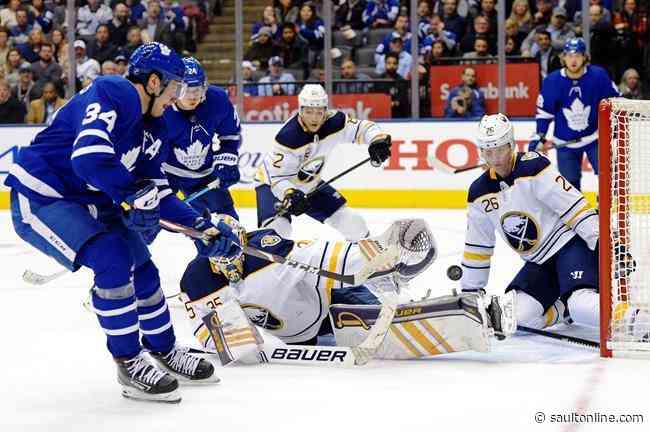 Auston Matthews scores twice as Maple Leafs hang onto beat Sabres