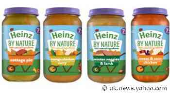Heinz By Nature baby food jars recalled after metal fragments found