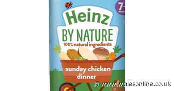 Tesco is urgently recalling Heinz baby food because jars may contain sharp bits of metal