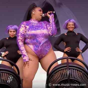 Lizzo has joked she is melting after Harry Styles called her 'amazing'
