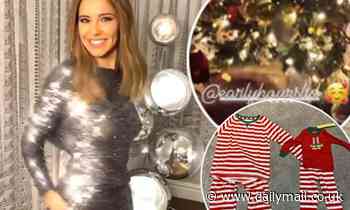 Cheryl says she and son Bear have matching Christmas outfits