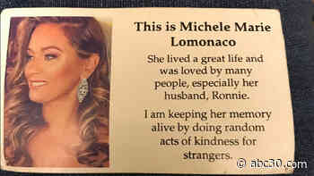 'Michele's Angel' performs random acts of kindness, inspires kind messages to widower