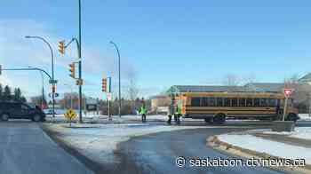 No reported injuries after crash involving school bus