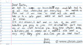 Boy living in Texas family shelter pens heart-wrenching letter to Santa, gets outpouring of support