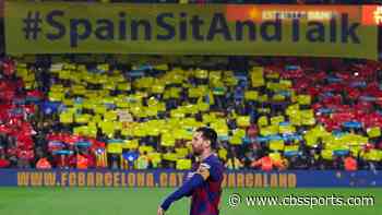 Barcelona vs. Real Madrid: Pro-Catalan independence protests held during El Clasico
