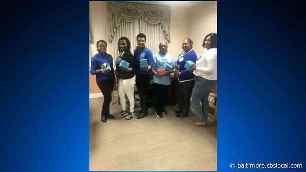 Local Zeta Phi Beta Sorority Hosts Holiday Part For Baltimore Seniors