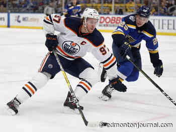 The Oilers hang around long enough to make it interesting in St. Louis but ultimately fall 2-1