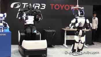 Toyota's Humanoid Robot Duplicates Movement in Robotic Mobility