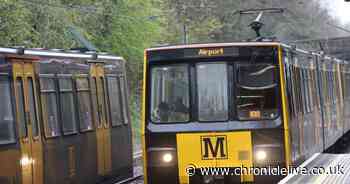 Metro suspended between South Gosforth and Newcastle Airport for the rest of Thursday