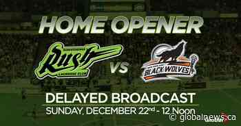 2019-20 Saskatchewan Rush games to broadcast on Global Saskatoon and Regina