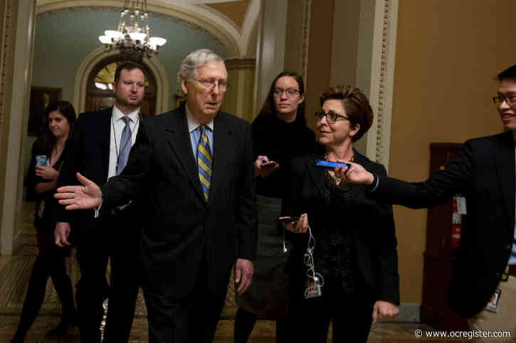 McConnell blasts House impeachment, pledges Senate stability