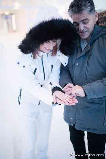 This TV reporter's Arctic Circle wedding will give you chills