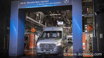 Mercedes-Benz eSprinter production has officially begun
