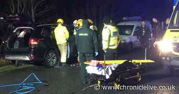 Man charged with drink driving after serious crash in Gateshead left two women trapped
