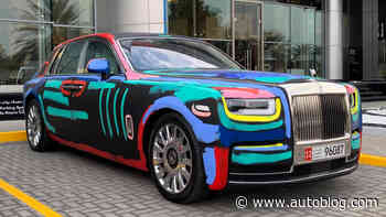 Artistic Rolls-Royce Phantom challenges the Cybertruck for 2019's most polarizing ride