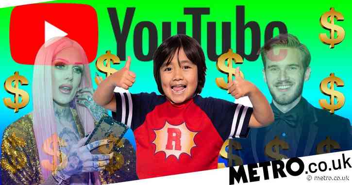 PewDiePie and Jeffree Star out-earned by 8-year-old in richest YouTubers of 2019 list