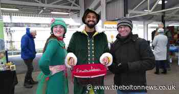Christmas markets roll into station