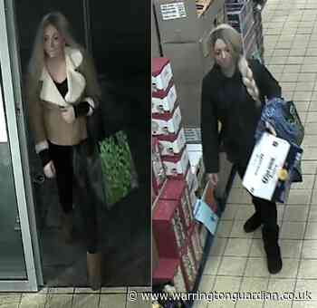 Police release CCTV after shoplifters target Aldi store