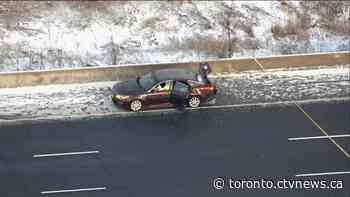 Shooting on Highway 401 in Pickering leaves three people injured