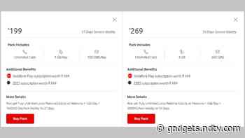 Vodafone Launches 4 New Prepaid Recharge Plans Starting at Rs. 24: Validity, Calling, Data Allowance Details