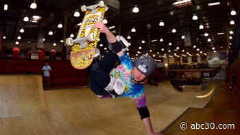 15-year-old skateboarder Jordan Santana going for Olympic gold