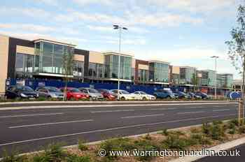 Christmas shoppers pack Warrington's retail parks